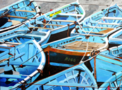 Blue Boats 2